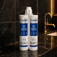 Mortier époxy coloré Caibel, mastic imperméable pour joints de carrelage céramique et porcelaine, pour salle de bain, cuisine, sol et mur