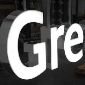 كلمات إعلانية Skyseed حروف أكريليك بإضاءة أمامية لافتات إعلانية لعلامات المتاجر زخرفة المتاجر في مراكز التسوق - Product Image 3