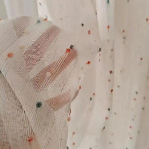 <span class=keywords><strong>Cortinas</strong></span> Traslúcidas de Lujo DaiRui para Sala de Estar, con Diseño Jacquard - Product Image 2