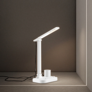 LONTOR RL243モダンな充電式LEDデスクランプウォームホワイトライトフレキシブルE26電球ベースABS/プラスチックボディバッテリー読書室用 - Product Image 5