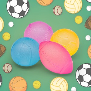 Nuevas Pelotas Blandas de Maltosa con Forma de Baloncesto, Tenis, Béisbol y Rugby para Aliviar el Estrés - Product Image 2