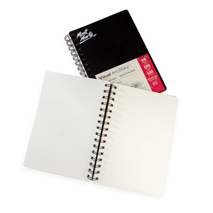 <span class=keywords><strong>Diario</strong></span> de Arte Visual Mont Marte A5, Cuaderno de Dibujo para Artistas de 120 Páginas - Product Image 2