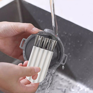 Cleaning Brush For Water Cup Lid Flexible Nylon Handle Groove Cleaner Keyboard Crevices Thermos Cleaning Tool - Product Image 1