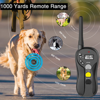 Professionelle Zweikanal-Hundetrainer-Fernbedienung mit 600m Reichweite, LED-Anzeige, Ton-, Vibrations- und Statischer-Stimulationsmodi