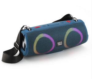 Altoparlante Wireless TG676 con Luce LED 30W, Portatile, BT, Bassi Potenti, Scheda TF, USB, FM, AUX, Vivavoce, TWS, per Esterni, Grande Cassa Audio 3600mAh - Product Image 3