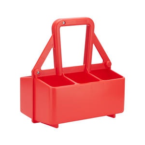 AKEY WK-4001 <span class=keywords><strong>Portabottiglie</strong></span> Sportivo Portatile Riutilizzabile per 6 Bottiglie, Cestino Manuale in PP, Moderno e Semplice <span class=keywords><strong>Portabottiglie</strong></span> - Product Image 1