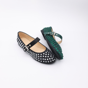 Zapatos Planos Elegantes para Mujer Shehe, Ultra Cómodos, con Pedrería, Estilo Mary Jane, Zapatos Africanos para Mujer - Product Image 2