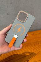 Nouvelle Arrivée Coque de Téléphone Magnétique à Chargement Sans Fil en TPU Antichoc avec Support Cordon 5 Couleurs pour 17 Pro Max 17 Air 16 15 14