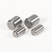 Goupilles rainurées en acier inoxydable, finition brillante, M1.5-M8, tête ronde, diamètre de la tête 8mm, goupilles de positionnement pour le travail du bois, 5 à 20 pièces
