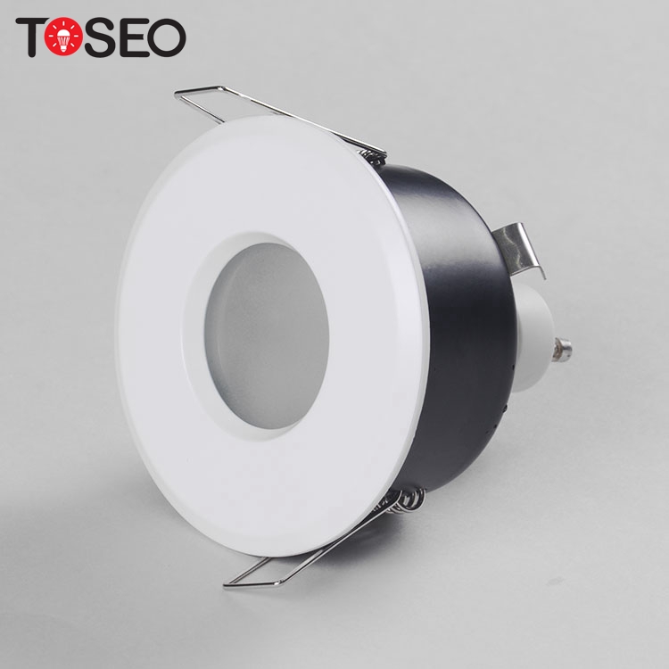 Water Resistant Cob Recessed Downlight Fixtures 35Watt For Bathroom Lighting