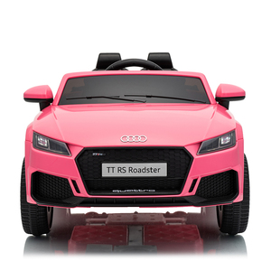 Voiture électrique populaire sous licence <span class=keywords><strong>Audi</strong></span> TT <span class=keywords><strong>RS</strong></span> 24V monoplace pour enfants, rose, avec télécommande, vente en gros - Product Image 2