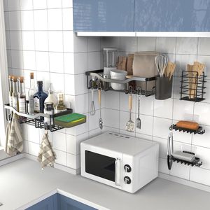 Organizador de Baño de Hierro para Montar en la Pared, Sin Taladro, Soporte para Cepillos de Dientes, para Almacenamiento de Artículos de Baño, Uso Doméstico - Product Image 6