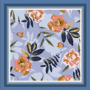 Wholesale Custom 70x70cm Polyester <b>Square</b> <b>Scarf</b>, Wrinkle Free Quick Dry Bandana, Vivid Print Hair <b>Scarf</b> Neck <b>Scarf</b> for Women - Product Image 1
