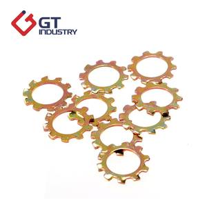 Prezzo all'ingrosso denti <span class=keywords><strong>interni</strong></span> esterni serrato blocco Washe zinco placcato blu zinco zinco bianco blocco rondella - Product Image 2