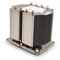 Dissipateur thermique passif LGA 3647 pour PC, refroidisseur CPU 4 caloducs en tube de cuivre 3U