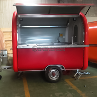 Petite remorque alimentaire, camion à tacos en plein air, stand de hot-dogs, kiosque alimentaire mobile, chariot de vente, carritos de comida en venta