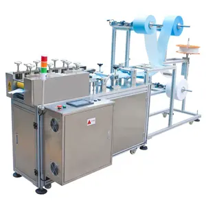 Over 10 years experience semi automatically face mask machine for 3ply surgical disposable mask making