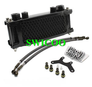 Top Qualité Singe Vélo Pièces Moteur De <span class=keywords><strong>Moto</strong></span> Refroidisseur D'huile De Refroidissement Radiateur Kit pour Singe <span class=keywords><strong>125</strong></span>/140cc Pit Bike - Product Image 5