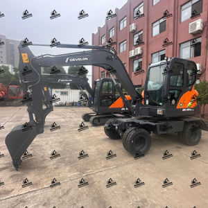 Nouvelle pelleteuse à roues de 6 tonnes/Corée du Sud Doosan Develon Dx60w Eco Mini pelleteuse à roues Dx60w-9c à vendre - Product Image 1