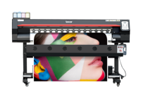 Imprimantes à film souple Locor 1,6 m/ Double tête I3200 UV rouleau à rouleau