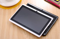 Venta caliente 7 pulgadas barato Android Tablet Pc A33 Quad Core 1,3 GHz 1024 * 600lPS Wifi Smart Android Tablet Pc
