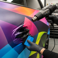 Vinilo Adhesivo Personalizado para Rotulación de Vehículos, Impresión de Calcomanías para Autos, Autobuses, Camiones de Comida, Película Autoadhesiva