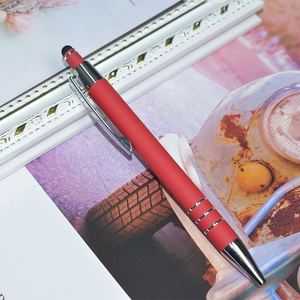 ปากกาโลหะแบบกดพร้อมหัวปากกาลูกลื่น ตัวด้ามทำจากอะลูมิเนียม สลักโลโก้ด้วยเลเซอร์ เหมาะสำหรับใช้เป็นของแจกในงานแสดงสินค้า - Product Image 4