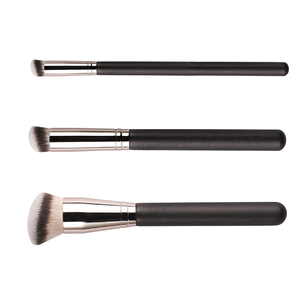 Fond de teint biseauté correcteur pinceau de maquillage mélange nez poudre brosse poils synthétiques - Product Image 1