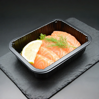 Barquettes jetables en PP pour viande, barquettes blister personnalisées pour la conservation des produits frais, laminables pour fruits et légumes frais
