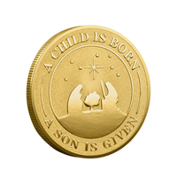 Pièce de monnaie commémorative moderne personnalisée pour bébé, plaquée or, gravée – Cadeau souvenir de naissance personnalisé pour nouveau-nés, vente en gros pour parents