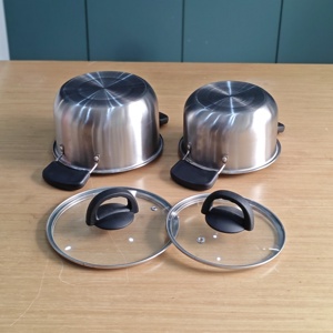 Tianxing bán buôn 10 cái <span class=keywords><strong>Cookware</strong></span> <span class=keywords><strong>Set</strong></span> 18/20/22/24/26cm cảm ứng súp Chứng Khoán nồi nấu ăn nồi <span class=keywords><strong>Set</strong></span> với Glass Bìa - Product Image 4