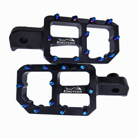 Pédales larges sur mesure anodisées CNC OEM de qualité supérieure, compatibles avec Sur-Ron Ultra Bee, amélioration esthétique Show-Bike, en alliage d'aluminium 6061T6