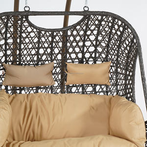 Ventes directes d'usine Double oeuf extérieur balançoire <span class=keywords><strong>chaise</strong></span> Double oeuf balançoire <span class=keywords><strong>chaise</strong></span> Double oeuf <span class=keywords><strong>chaise</strong></span> - Product Image 6