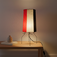 Lampe de table en papier de riz au design personnalisé, décoration intérieure et mobilier pour la maison