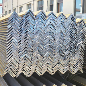 Profesional 100x100x5 Q235 35mm Acero al carbono ranurado Galvanizado Barra de acero estructural de ángulo igual para doblar y soldar - Product Image 3