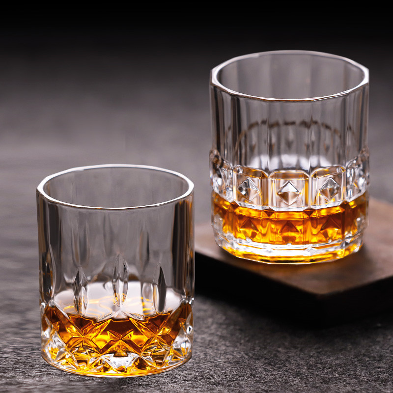 Glassware 300ml lead-free super white glass/flint glass whiskey glass