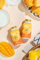 Vente en gros de boisson yaourt saine saveur originale avec banane et pomme lait en poudre 40 bouteilles emballées dans une boîte tasse