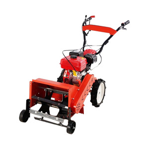 Cultivador con Motor de Gasolina de 80 cc, Ancho de Trabajo de 12 Pulgadas, Horquillas Traseras para Uso en Jardín - Product Image 2