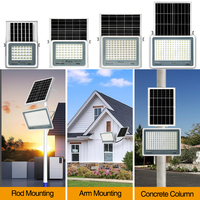 Projecteurs solaires LED d'extérieur 100W 150W 200W 300W IP65 COB Série Océan Bleu