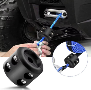 Nouveau butée-câble antichoc pour treuil, accessoire indispensable pour éviter le tirage, le rebondissement et l'effilochage – Indispensable au quotidien pour la voiture - Product Image 1