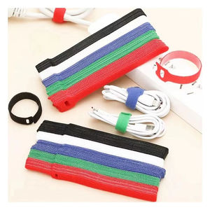 جودة عالية ربطات ربط الكابل حزام ربط Velcroes ، وحلقة Velcroes حزام ربط مخصص Velcroes - Product Image 1
