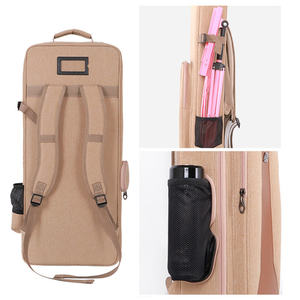 Estuche de saxofón soprano impermeable grueso personalizado OEM 2 Saxofones de soplete bolsa de instrumentos musicales duradera suministro de fábrica al por mayor - Product Image 3