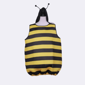 <span class=keywords><strong>Costume</strong></span> <span class=keywords><strong>da</strong></span> Ape per Bambini, Abito a Strisce Giallo e Nero, Travestimento Divertente per Halloween, Spettacoli Scolastici - Product Image 1