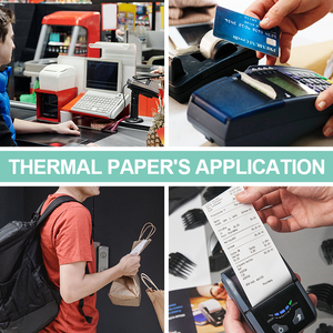 Trung Quốc khuyến mại giá siêu thị Máy in nhiệt giấy nhận CuộN tùy chỉnh POS Tiền mặt đăng ký giấy cuộn - Product Image 6