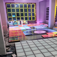 Envío Gratis en 48H, Pista de Baile LED DMX, Pista de Baile Magnética de Vidrio Transparente, Alquiler de Pista de Baile LED Profesional para Eventos, Club Nocturno
