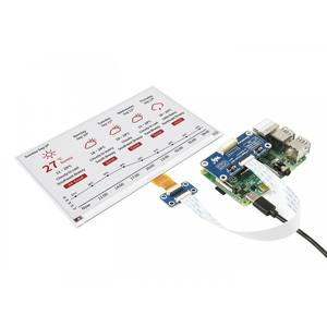 Waveshare 7.5インチ電子ペーパーEインクディスプレイHAT (B) Raspberry Pi 800x480ピクセル赤/黒/白三色SPIインターフェース - Product Image 3