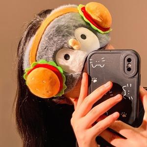 <span class=keywords><strong>Masque</strong></span> pour les yeux en peluche <span class=keywords><strong>pingouin</strong></span>, mignon, bloquant la lumière, pour enfants, nouveau style, soulage la fatigue, <span class=keywords><strong>masque</strong></span> pour les yeux avec poche à glace, compresse chaude - Product Image 2