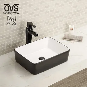 OSS cUPC-lavabo pequeño de baño, precio barato, blanco, América del Norte