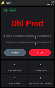 كاشف معادن رقمي عالي الاستقرار قابل للتعديل 50 كجم كاشف معادن للأطعمة في أكياس الأرز مصنوع من الصلب البلاستيكي - Product Image 3