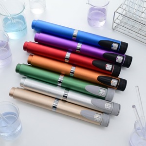 60IU Reusable Metal Injector <b>Pen</b> Variable Dosage Durable Design Custom Logo Graphic Rubber Stopper Sealing Packaging <b>Pen</b> - Product Image 4